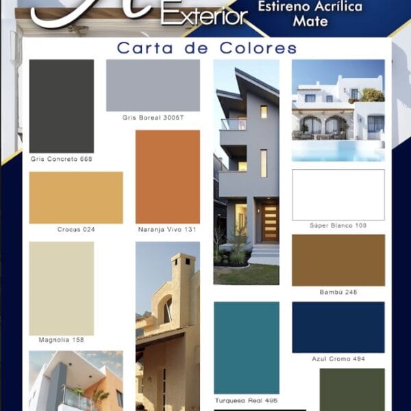 carta de colores armonia exterior