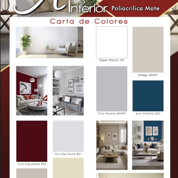 Carta de colores armonia interior