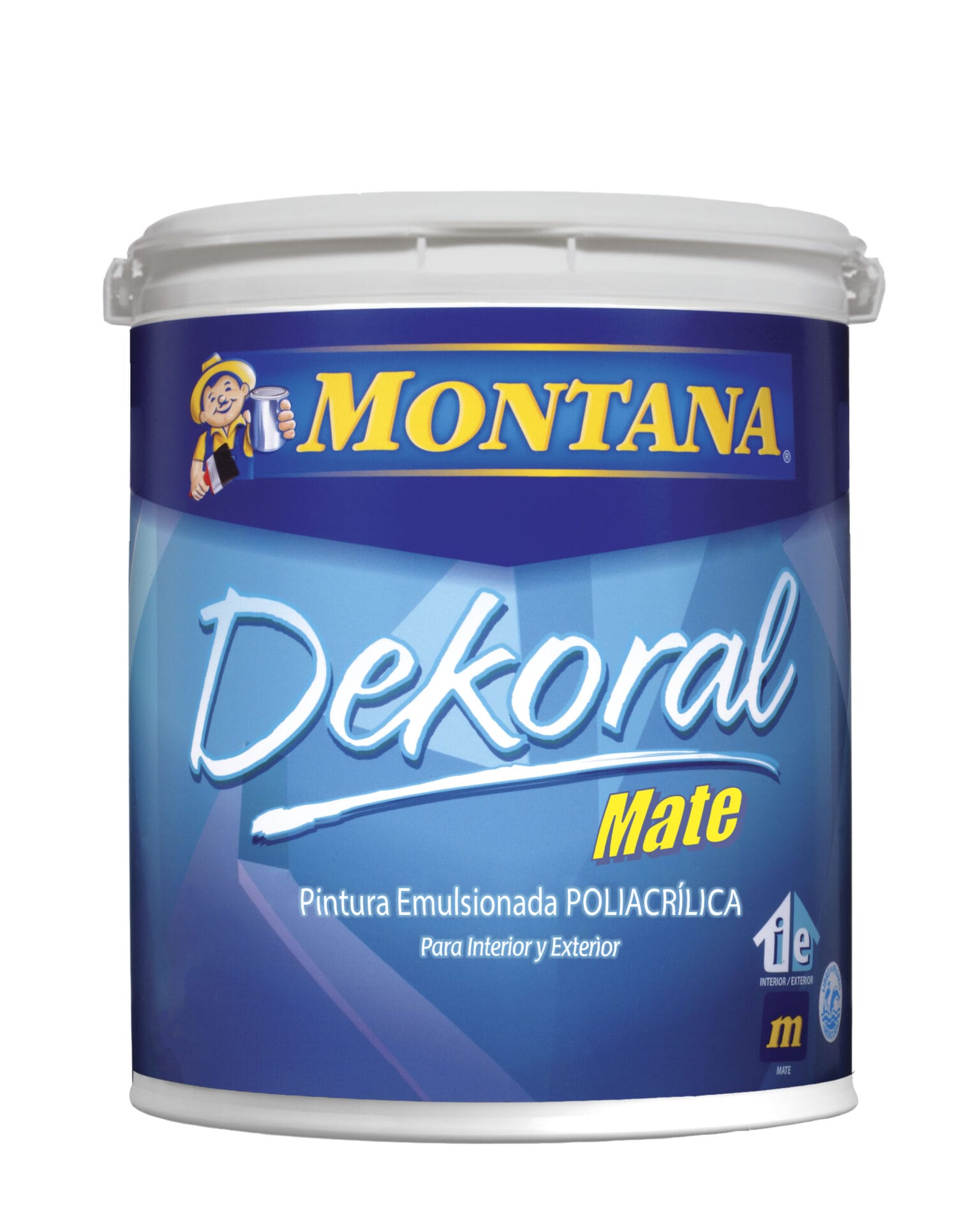 Dummie-Dekoral-Mate-Baja Dekoral Montana Blanco Galón - Imagen 1
